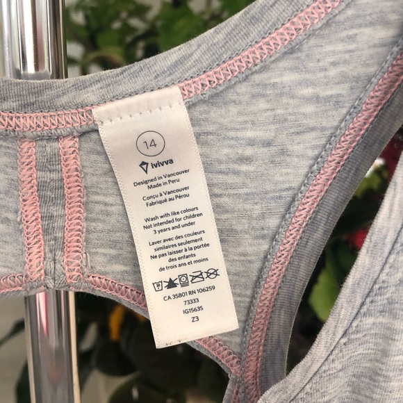 Ivivva girls tank- 14 - Picture 2 of 3